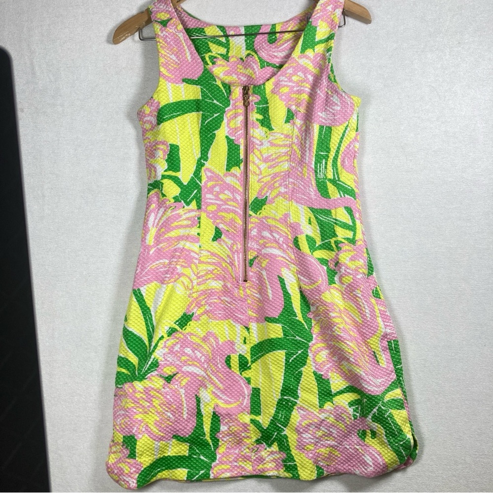 Lilly Pulitzer Dance Dress 20th Aniversary Target Flamingos Scoop Neck Sundress - Picture 15 of 16